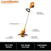 imageLawnMaster OcuMow 400 Series Robot Lawn Mower with Optical Navigation  VBRM601YCM ADRobot Mower  Grass Trimmer  2 Batteries