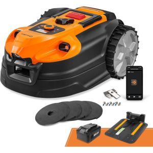 imageLawnMaster OcuMow 400 Series Robot Lawn Mower with Optical Navigation  VBRM601YCM ADNEW EdgeCutting  APP